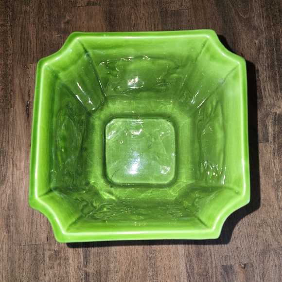 Vintage Italian green vase, Bassano ceramic - Picture 15 of 15